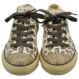 Converse Sportschuhe mit Animal-Print