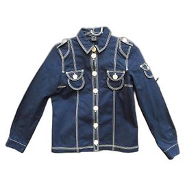 Giacca di jeans Marc by Marc Jacobs Blu navy Cotone