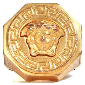 VERSACE - Medusa-Ring aus goldfarbenem Metall (T62) - Versace