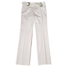 Pantalones blancos de mujer Dolce & Gabbana y2k