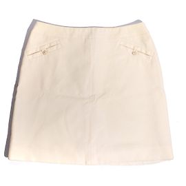 CHANEL - Falda de lana y cachemira (tamaño 44)