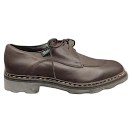 Derby Paraboot in pelle marrone scuro