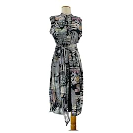 Vestito Bitte Kai Rand Viscosa Multicolore XL