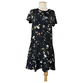 Vestido Cacharel Lacee Manches Kimono de viscose