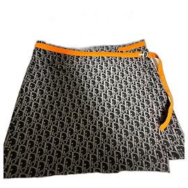 Christian Dior Wickelrock Blau