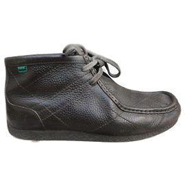 Autre Marque Kickers Ankle Boots Dark Brown Leather