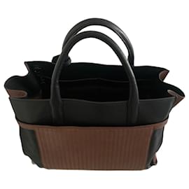 Borsa a mano Zadig & Voltaire Candide in pelle marrone nera