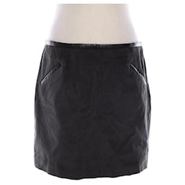 Jupe en coton gris Comptoir des Cotonniers