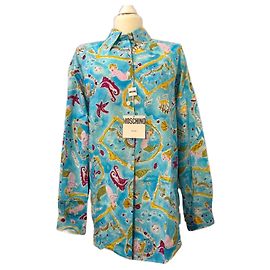 Completo due pezzi Moschino Mare costume da bagno e camicia cotone taglia 44