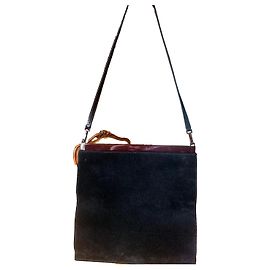 Borsa a tracolla Gucci in denim nero