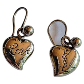 Collection argent vintage YSL Love en argent massif 925 - Yves Saint Laurent