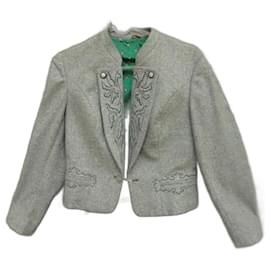 Chaqueta austriaca de lana gris - Autre Marque