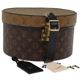 Bolso de mano LOUIS VUITTON Monogram Reverse Boite Chapeau 30 M20084 LV Auth 74280S