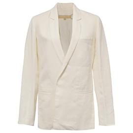 Blazer Michael Kors de lino blanco