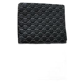 Gucci wallet black leather