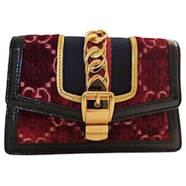 GUCCI Velluto GG Monogram Super Mini Sylvie