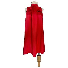 Robe en soie rouge Designers Remix
