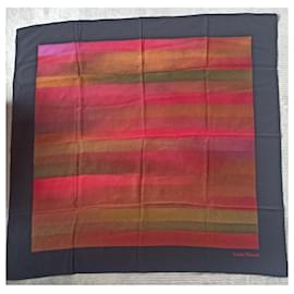 Sciarpa Louis Féraud in seta multicolore 85x85 cm