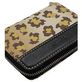 Autre Marque Monedero Tous Lona Animal Print