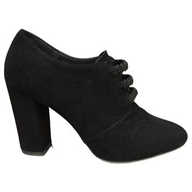 Autre Marque Botas curtas Naf Naf em veludo preto