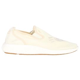 Autre Marque Slip-on Adidas Originals x Human Made Pure in rete bianca