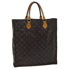Borsa a mano Sac Plat con monogramma LOUIS VUITTON M51140 LV Auth th4922