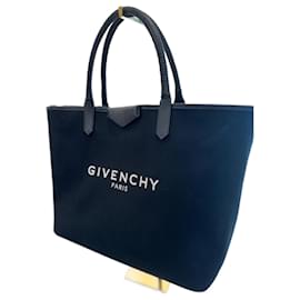 Borsa shopper Givenchy nera in tessuto