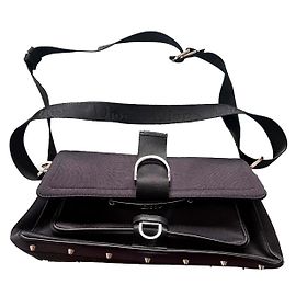 CHRISTIAN DIOR PORTAFOGLIO A TRACOLLA HARDCORE STRASS MUSQUETON Blu Navy