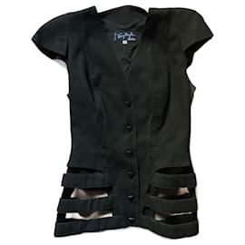 Edición limitada 182/200 Camiseta negra Ann Demeulemeester talla L unisex - Thierry Mugler