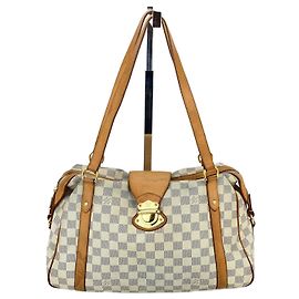 LOUIS VUITTON Stresa PM Borsa A Mano A Spalla Damier Azur Canvas N42220