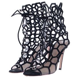 Gianvito Rossi Sandalen T.EU 37 Leder