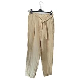 Pantalones de lino Humanoid Beige Talla S