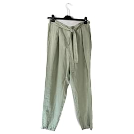 Pantalones de lino verdes Humanoid Talla L