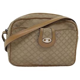Céline CELINE Borsa a tracolla in tela macadam Tela Beige Auth 76085
