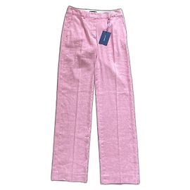 Autre Marque Pantalones Gant de lino rosa