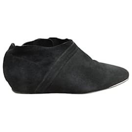 Botines See by Chloé de ante negro