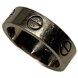 Cartier Love Ring aus 18 Karat Weißgold Größe 53