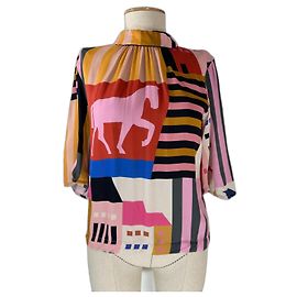 Autre Marque Stine Goya Eva Bluse aus Viskose