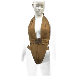 Traje de baño La Perla Camel de poliamida