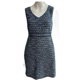 Diane Von Furstenberg Vestido DvF LeeLou Tweed con fibras metálicas