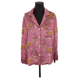Lk Bennett Ava Seidenhemd rosa M