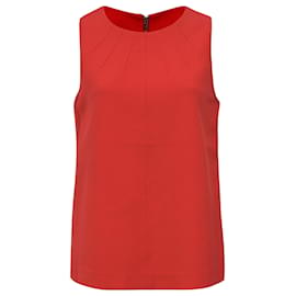 Top smanicato Diane Von Furstenberg in poliestere rosso