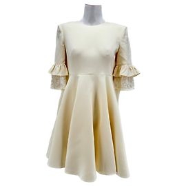 Alexander McQueen Kleid T.IT 40 aus Wolle