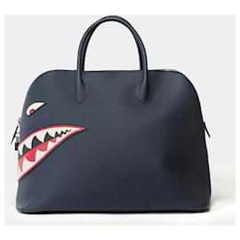 Hermès Borsa HERMES Bolide in Pelle Blu Navy - 101971