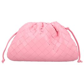 Mini pochette di Bottega Veneta rosa