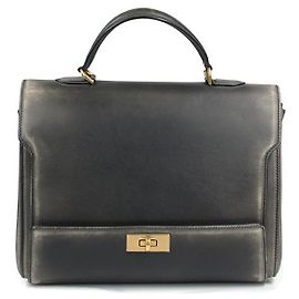 Borsa Balenciaga Money in Pelle Nera con Tracolla