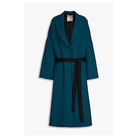 Abrigo Roksanda Rixo de lana crêpe verde XL