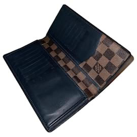Louis Vuitton wallet brown leather