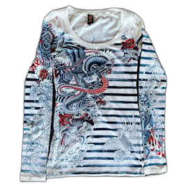 Jean Paul Gaultier Vintage 90s "Dragon&Carps" Longsleeve