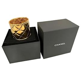 Chanel Armreif goldfarben Stahl